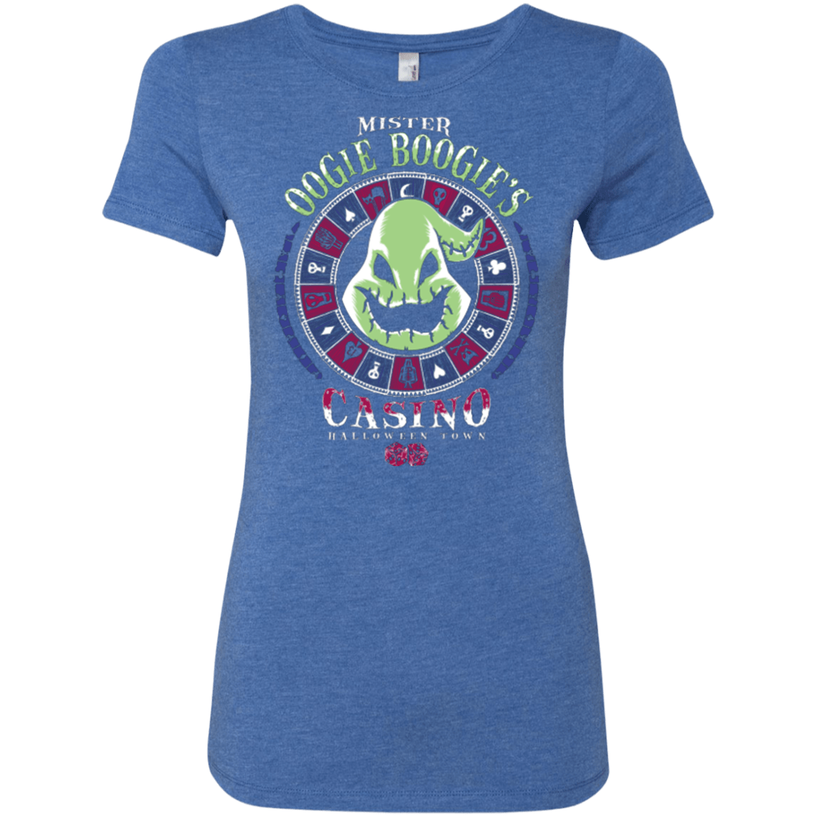 T-Shirts Vintage Royal / Small Oogies Casino Women's Triblend T-Shirt