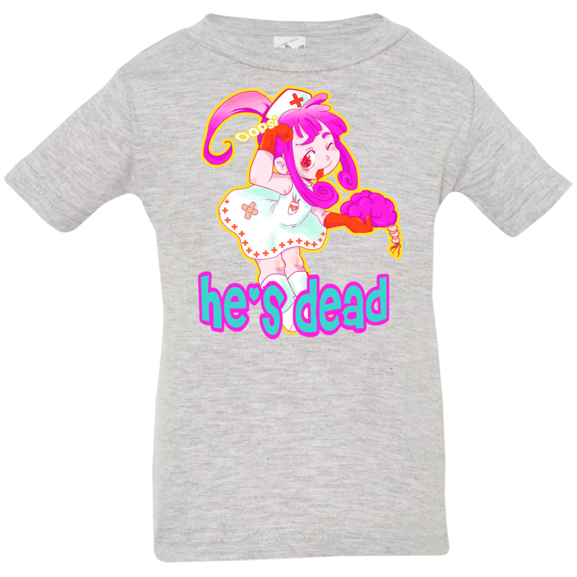 T-Shirts Heather Grey / 6 Months Oopsi Infant Premium T-Shirt