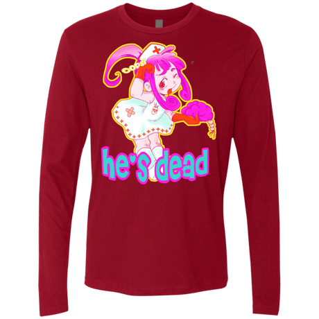 T-Shirts Cardinal / S Oopsi Men's Premium Long Sleeve