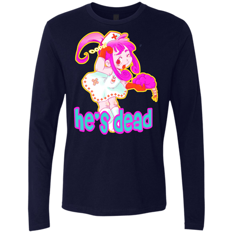 T-Shirts Midnight Navy / S Oopsi Men's Premium Long Sleeve