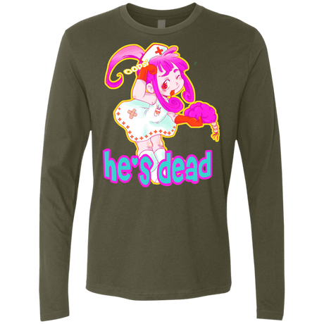 T-Shirts Military Green / S Oopsi Men's Premium Long Sleeve