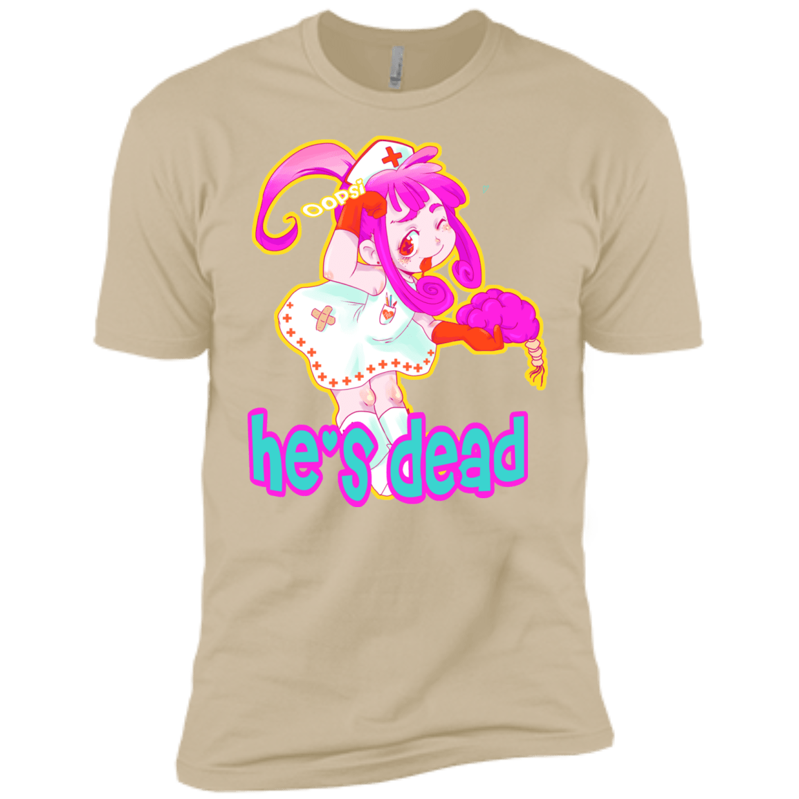 T-Shirts Sand / X-Small Oopsi Men's Premium T-Shirt