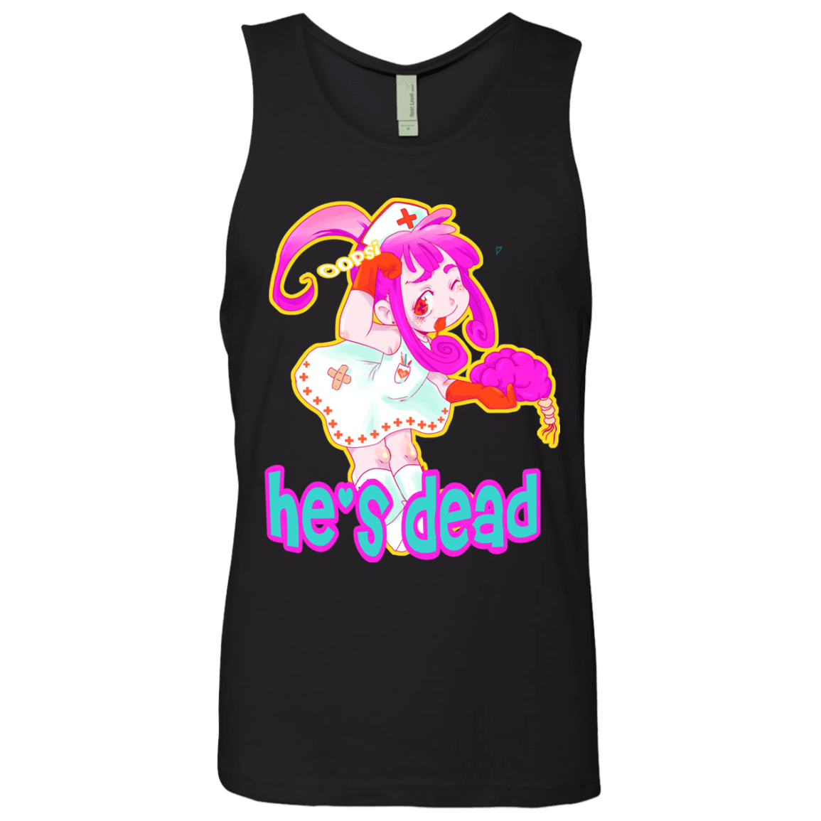 T-Shirts Black / S Oopsi Men's Premium Tank Top