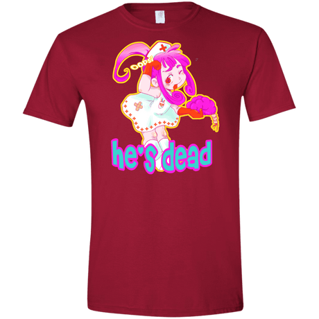 T-Shirts Cardinal Red / S Oopsi Men's Semi-Fitted Softstyle