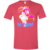 T-Shirts Heather Red / S Oopsi Men's Semi-Fitted Softstyle