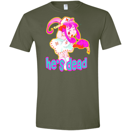 T-Shirts Military Green / S Oopsi Men's Semi-Fitted Softstyle