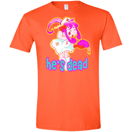 T-Shirts Orange / S Oopsi Men's Semi-Fitted Softstyle