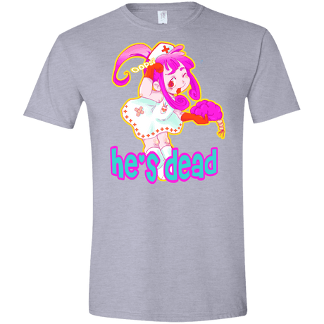 T-Shirts Sport Grey / X-Small Oopsi Men's Semi-Fitted Softstyle