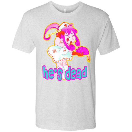 T-Shirts Heather White / S Oopsi Men's Triblend T-Shirt