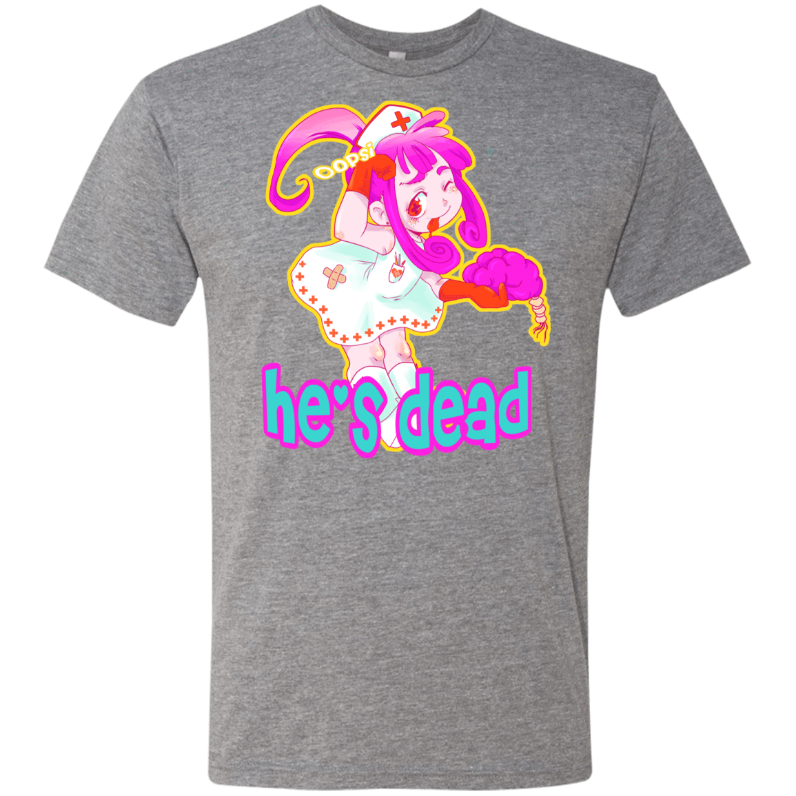 T-Shirts Premium Heather / S Oopsi Men's Triblend T-Shirt