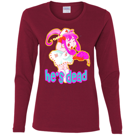 T-Shirts Cardinal / S Oopsi Women's Long Sleeve T-Shirt