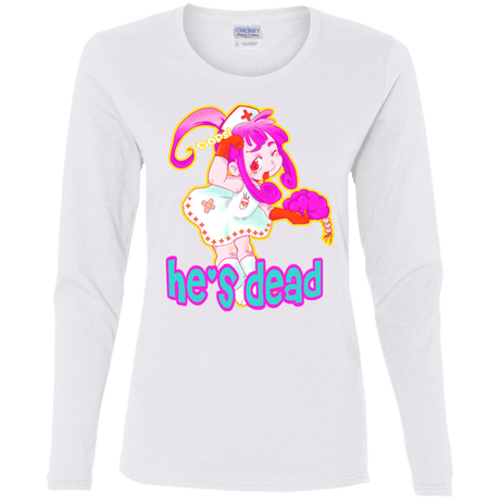 T-Shirts White / S Oopsi Women's Long Sleeve T-Shirt