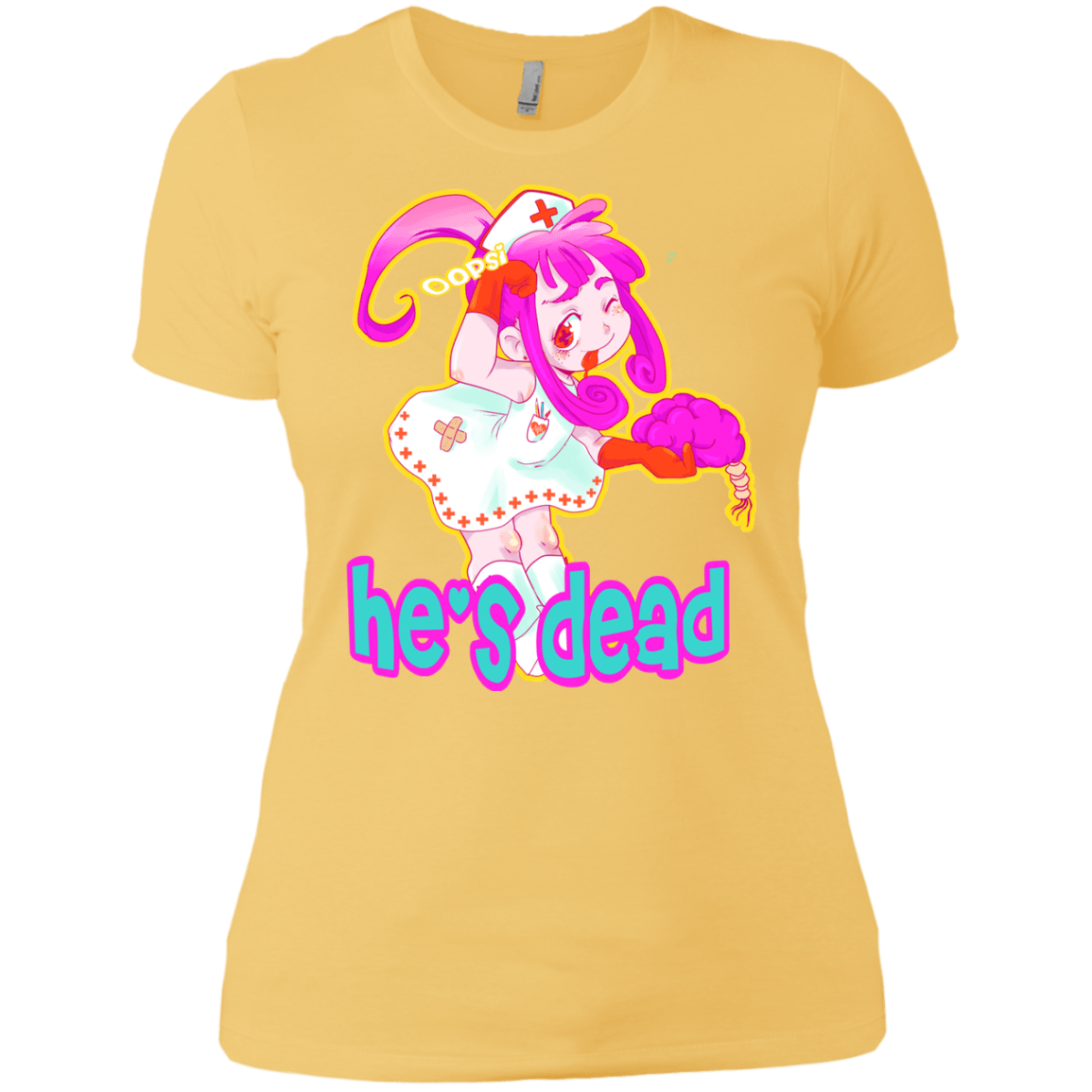 T-Shirts Banana Cream/ / X-Small Oopsi Women's Premium T-Shirt