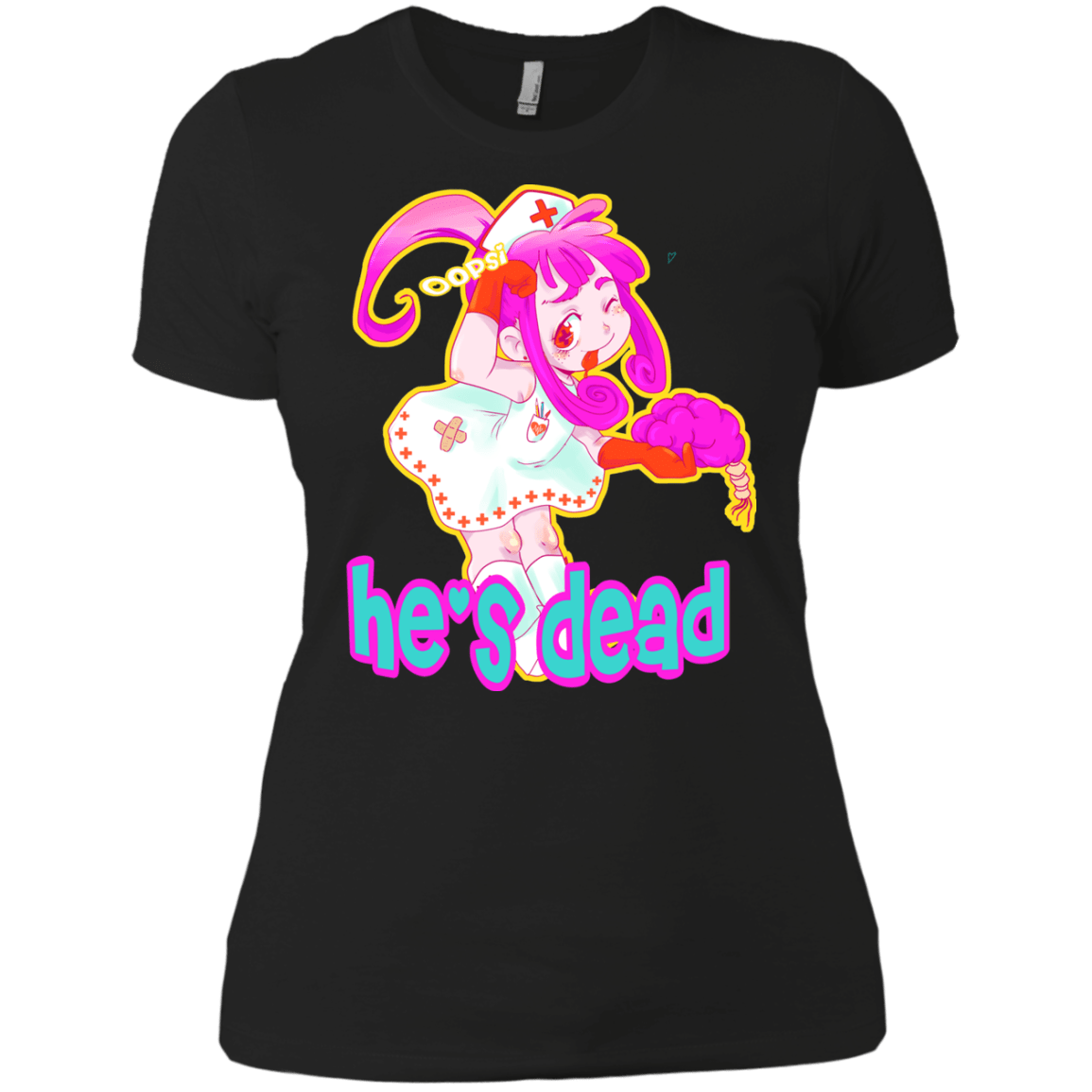 T-Shirts Black / X-Small Oopsi Women's Premium T-Shirt