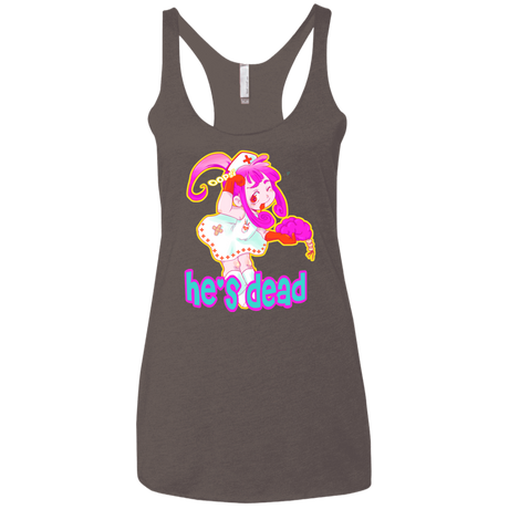 T-Shirts Macchiato / X-Small Oopsi Women's Triblend Racerback Tank