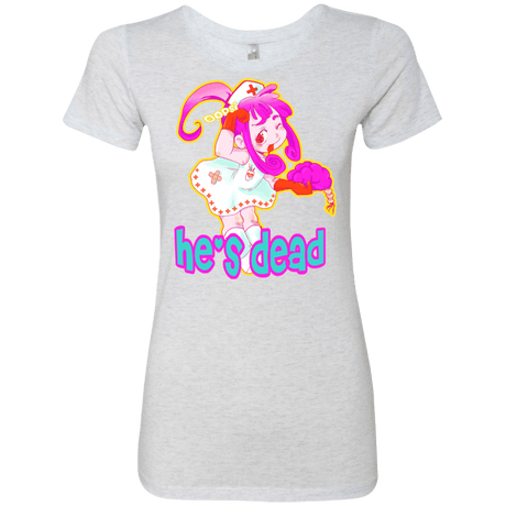 T-Shirts Heather White / S Oopsi Women's Triblend T-Shirt