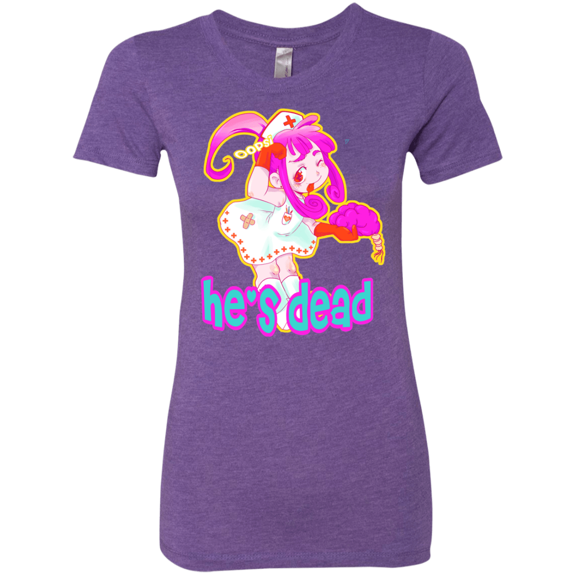 T-Shirts Purple Rush / S Oopsi Women's Triblend T-Shirt