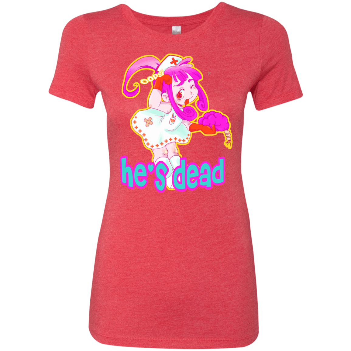 T-Shirts Vintage Red / S Oopsi Women's Triblend T-Shirt