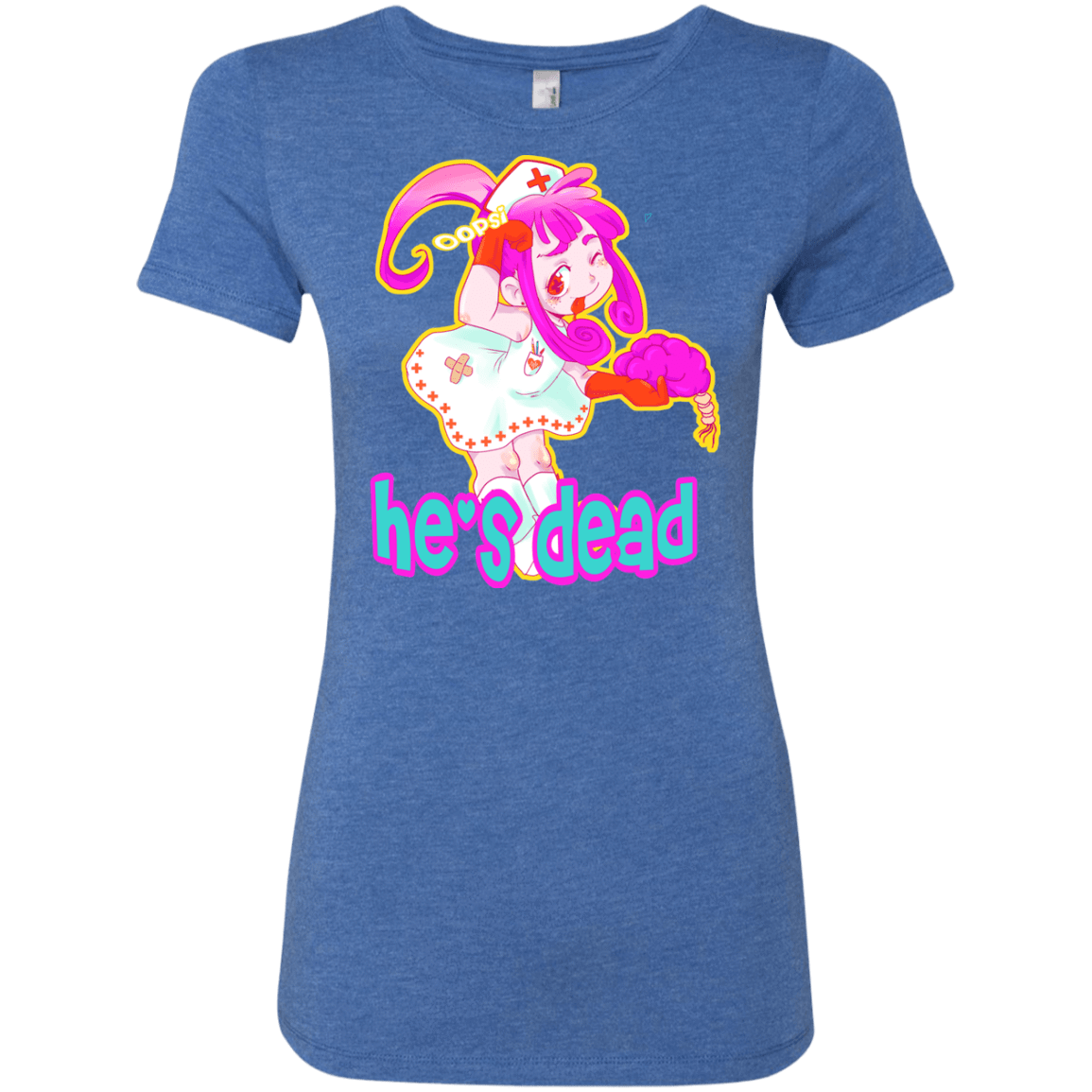 T-Shirts Vintage Royal / S Oopsi Women's Triblend T-Shirt