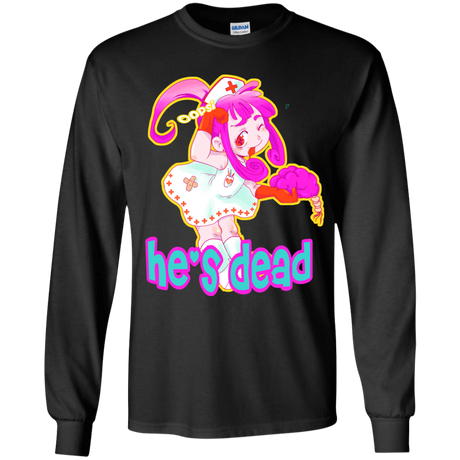 T-Shirts Black / YS Oopsi Youth Long Sleeve T-Shirt