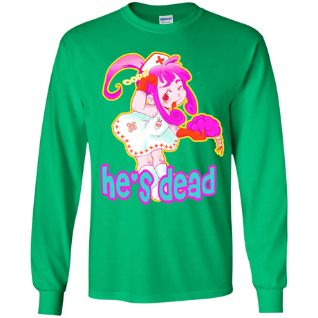 T-Shirts Irish Green / YS Oopsi Youth Long Sleeve T-Shirt