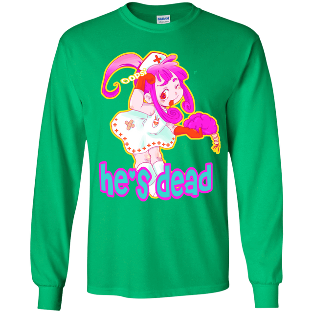 T-Shirts Irish Green / YS Oopsi Youth Long Sleeve T-Shirt