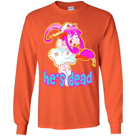 T-Shirts Orange / YS Oopsi Youth Long Sleeve T-Shirt