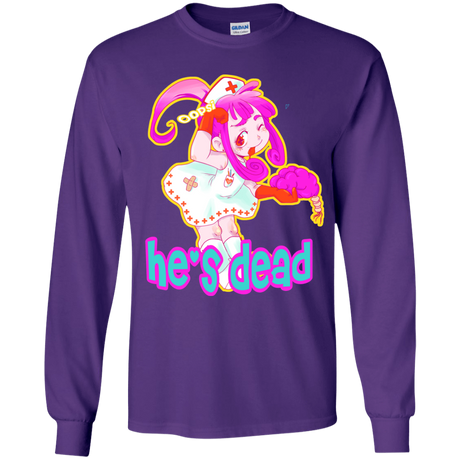 T-Shirts Purple / YS Oopsi Youth Long Sleeve T-Shirt