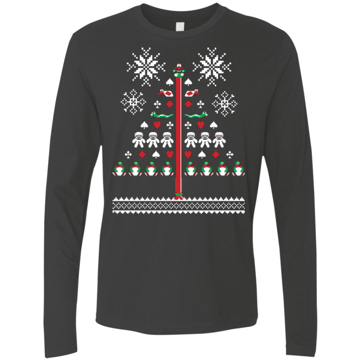 T-Shirts Heavy Metal / Small Operation Christmas Cod Men's Premium Long Sleeve