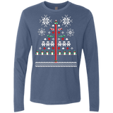 T-Shirts Indigo / Small Operation Christmas Cod Men's Premium Long Sleeve
