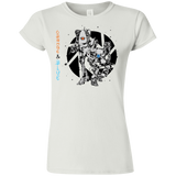 T-Shirts White / S Orange and Blue Junior Slimmer-Fit T-Shirt