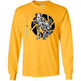 T-Shirts Gold / S Orange and Blue Men's Long Sleeve T-Shirt