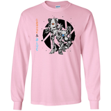 T-Shirts Light Pink / S Orange and Blue Men's Long Sleeve T-Shirt