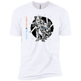 T-Shirts White / X-Small Orange and Blue Men's Premium T-Shirt