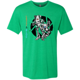 T-Shirts Envy / S Orange and Blue Men's Triblend T-Shirt