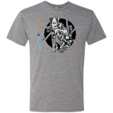 T-Shirts Premium Heather / S Orange and Blue Men's Triblend T-Shirt