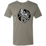 T-Shirts Venetian Grey / S Orange and Blue Men's Triblend T-Shirt