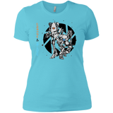 T-Shirts Cancun / X-Small Orange and Blue Women's Premium T-Shirt