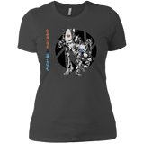 T-Shirts Heavy Metal / X-Small Orange and Blue Women's Premium T-Shirt