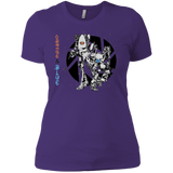 T-Shirts Purple Rush/ / X-Small Orange and Blue Women's Premium T-Shirt