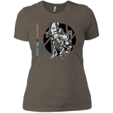 T-Shirts Warm Grey / X-Small Orange and Blue Women's Premium T-Shirt