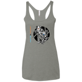 T-Shirts Venetian Grey / X-Small Orange and Blue Women's Triblend Racerback Tank