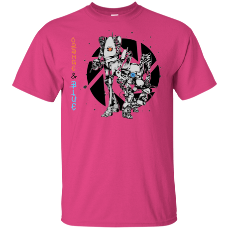 T-Shirts Heliconia / YXS Orange and Blue Youth T-Shirt