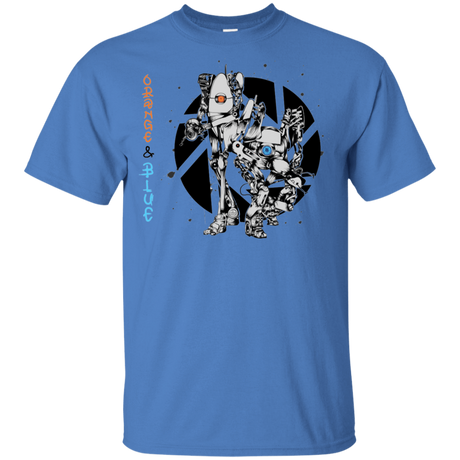 T-Shirts Iris / YXS Orange and Blue Youth T-Shirt