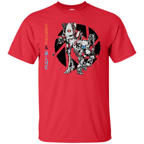 T-Shirts Red / YXS Orange and Blue Youth T-Shirt