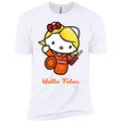 T-Shirts White / YXS Orange is the New Cat Boys Premium T-Shirt
