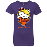 T-Shirts Purple Rush / YXS Orange is the New Cat Girls Premium T-Shirt