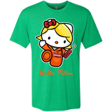 T-Shirts Envy / Small Orange is the New Cat Men's Triblend T-Shirt