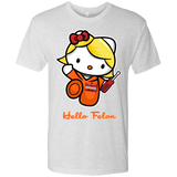 T-Shirts Heather White / Small Orange is the New Cat Men's Triblend T-Shirt