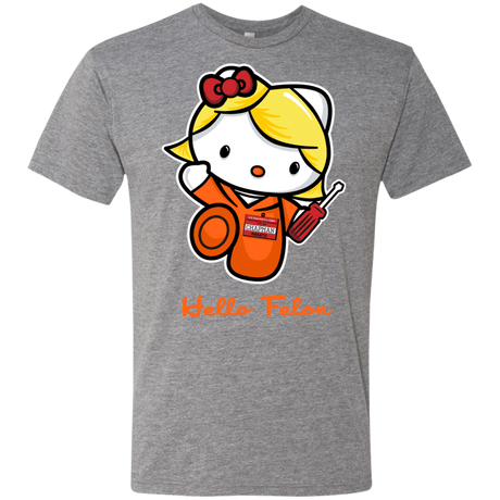 T-Shirts Premium Heather / Small Orange is the New Cat Men's Triblend T-Shirt